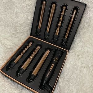 FoxyBae ROSE GOLD 7 IN 1 CURLING WAND